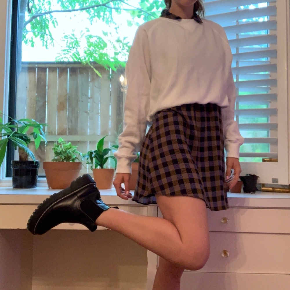 Urban plaid dress